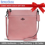 Coach Handbag In Gift Box Crossbody Bag Kitt Messenger Pink # 41320
