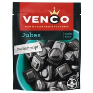Holland VENCO Jubes zacht zout - Liquorice Salmiak Candy - Gluten Free