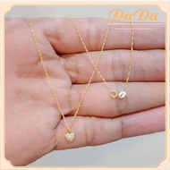 จี้เพทายรัก 18K (AU750) สร้อยคอทองคํา 99.99% มีน้ําหนัก 0.1 กรัม และคุ้มค่าที่จะซื้อชุดมากกว่า