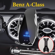 For Mercedes-Benz A Class Automatic car phone holder wireless charger is suitable for w177 A200 A250