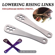 Motorcycle Rear Suspension Link Rising Lowering Links For NINJA 400 250 DL1000 V-STROM 650 1000 VOGE