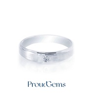 แหวนผู้ชาย ProudGems - Gentlemen Engagement Ring (RW10494)