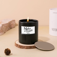 เทียนหอม Make A Toast (260g) พร้อมฝา Aluminium Plain - Neferlogne