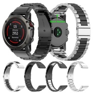 22/26mm Stainless Steel Metal Strap For Garmin Fenix 5 5S 5X plus 6X 6 6S pro 3 HR 935 Band Easy fit Smart watch Accessories