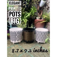 Elegant Printed Pots (Big) +