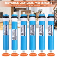 【จัดส่ง 1-3 วัน】50/75/100/125/400GPD Home Kitchen Reverse Osmosis ROเมมเบรนเครื่องกรองน้ำระบบเครื่องกรองน้ำที่กรองดื่มTreatment ไส้กรองน้ำ ไส้กรองเมมเบรน RO เมมเบรน Membrane