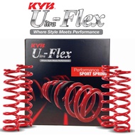 KYB U Flex Sport Spring Perodua Axia 1st Gen 14-22 Bezza 16-ON (Full Set 4pcs) Kayaba Ultra Flex