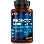 Probiotics for Daily Gut Health - Multi Strain Probiotic Supplements - Acidophilus Tablets High Stre