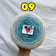 Len mohair loang màu cối 500g