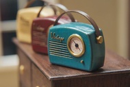 1/6比例微型復古收音機。適合房間盒子娃娃屋的復古風格裝飾