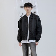 交叉織帶飛行外套