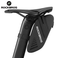 ROCKBROS Bike Saddle Bag Waterproof Mountain Bike Top Tube Bag Reflective Road Bicycle Frame Bag Bike Accessories