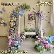 Window Window Waterfall Clock-in Landscaping Store Influencer Wedding Arch Monet Garden Layout Simul