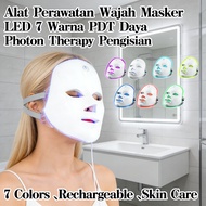 Charging Facial Care Tool LED Mask 7 Colors PDT Photon Therapy Light User