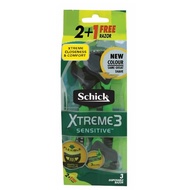 SCHICK XTREME3 SENSITIVE 2+1 RAZORS