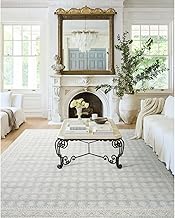 Livabliss x Nabela Noor Home Alo Traditional Border Area Rug, 2'7" x 7'10",Sky Blue