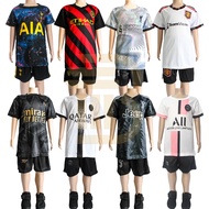 (HARGA BORONG) Baju Jersey Sepasang Budak Bola Sepak / Kids Jersey Set Football Club BTI