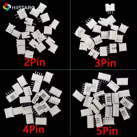 50Pcs PH 2.0 2/3/4/5 Pin Terminal Plastic Housing Male Female Pin Header Connector PH2.0 Female Term