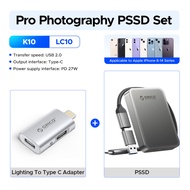 ORICO 500เมกะไบต์/วินาที SSD พกพาที่สุดยอดสำหรับโทรศัพท์ Andriod iPhone 16 15 Pro/max ProRes 4K ProR