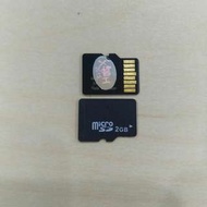 全新2GB Micro SD/TF記憶卡-裸裝