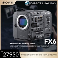 Sony FX6 Full-Frame Cinema Camera – Body Only