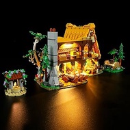GEAMENT LED Light Set Compatible with Lego 43242 The Hut of Snow White and the Seven Dwarfs' Cottage