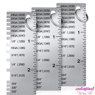 VALENTINE1 Wire Gauge AWG SWG 0-36 Weld Inspection Gage Thickness Measuring Gauge Soldering Inspecti