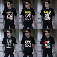 SLANK FORMASI 13kaos band SLANK F13 TSHIRT/ SLANK FORMASI TIGA BELAS MERCH/
