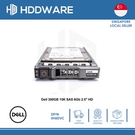 DELL 300GB 15K 6G SAS 2.5 512n HDD // H8DVC // 0H8DVC //  ST9300653SS // 9SW066-150
