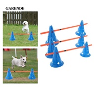 [Garende] Hurdle Cones Course Obedience Jump Hoop Pole Equipment Agility Slalom Training