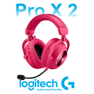 Logitech G Pro X 2 Lightspeed Wireless Gaming Headset (Magenta) หูฟังเกมมิ่ง ไร้สาย สีชมพู ของแท้ ปร
