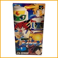 Direct from Japan - HUDSON Super Famicom Game "Bakukyu Renpa" Super B-Daman Retro Game
