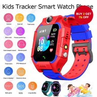 Kids Smart Watch SOS LBS Location Camera 2G Sim Card Call Waterproof GPS Location Child Smartwatch B