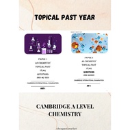 Cambridge A Level Self-Made AS Chemistry Topical Past Paper 1 &amp; 2 PDF(2002-MayJune2023)