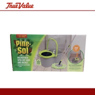 Pine-Sol Microfiber Spin Mop & Bucket