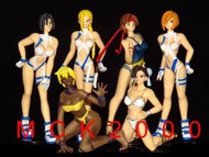 Yujin Sr 街頭霸王扭蛋 水着女角特别色 全新套裝 Street Fighter Swim Suit sexy girl 扭蛋 (一套6隻連6張蛋紙) 從未開過原裝膠袋