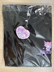 Kuromi 20周年限量T-Shirt 復古感洗水T恤 size L