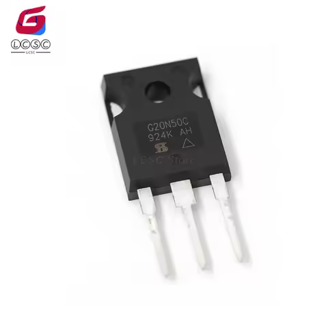 5Pcs/Lot Original G20N50C Transistor 500V 20A 250W N-Channel Power MOSFET SIHG20N50C-E3 TO247 High P