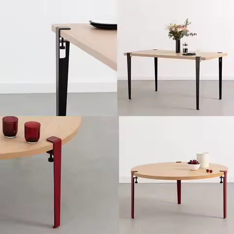 Furniture legs and feet Metal dining table and chair supports Hardware desk furniture legs and feet