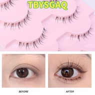 TBYSGAQ Lower Eyelashes, Natural  Band Under Eye Lashes, Handmade Korean Makeup Soft Manga Bottom Ma