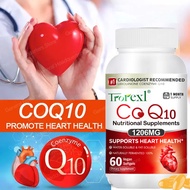 (Original) Halal Trorexl Coenzyme Q10 COQ10 Capsules Antioxidant Supplement for Vascular and Heart H