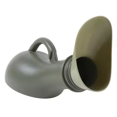 1000ML Unisex Urine Portable Bottle Plastic Urinal Pot with Lid Travel Camping Vehicle Mounted Emerg