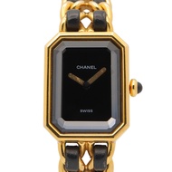 【二手】香奈兒 (Chanel) CHANEL 腕錶 Premiere H0001 黑色鍍金 (GP) 皮革 Premiere M 女士二手 A
