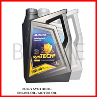 Aisin 5W40 FULLY SYNTHETIC Engine Oil/Motor Oil (GAS / DSL) 4LITERS