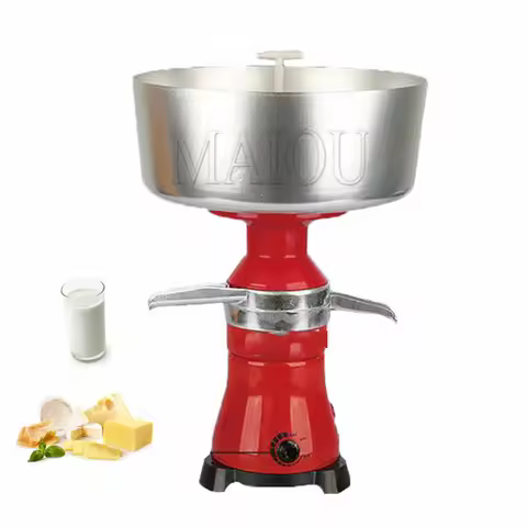 80L/H High Quality Automatic Milk Cream Centrifugal Separator Skimmed Milk Machine