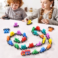 Alphabet magnet train toys set abc toys for kids abc train toys magnetic train boy toys for boy