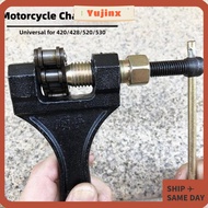 YUJINX Motorcycle Chain Removal Sprocket Tool, Black 420-530 Bicycle Chain Breaker Splitter,  Heavy 