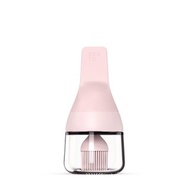 Zuutii 迷你玻璃油壺連油掃 - 櫻花粉色 (130ml)