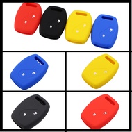 Silicone Car Key Cover Case For Honda 2 Button CR-V Fit Pilot Accord Civic