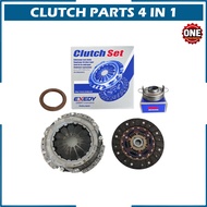 4 IN 1 EXEDY CLUTCH KIT CLUTCH BEARING FLYWHEEL OIL SEAL PROTON EXORA PERDANA E55 2000CC PERDANA V6 